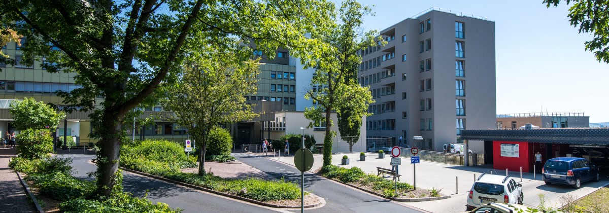 Eingangsbereich Klinikum Bad Hersfeld