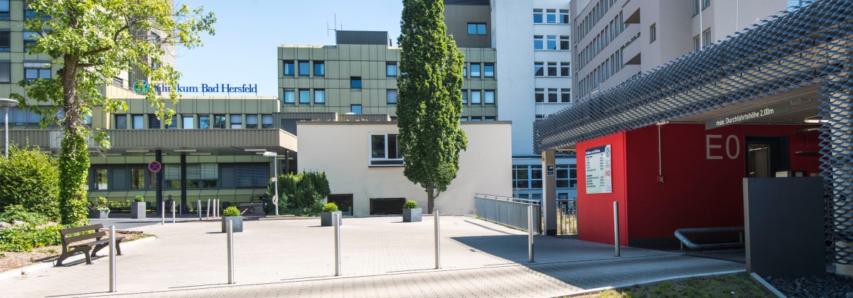 Eingangsbereich Klinikum Bad Hersfeld